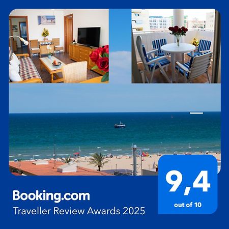 El Tiburon - Piso con espectaculares vistas al mar - solo para familias ideal para 4 personas Playa de Gandia Bagian luar foto