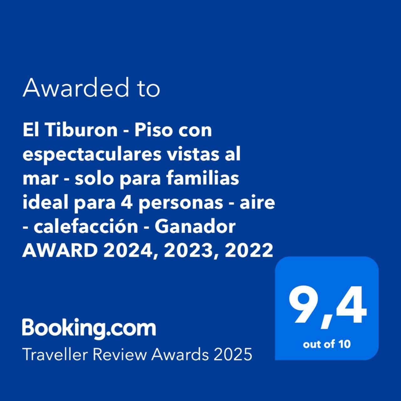 El Tiburon - Piso con espectaculares vistas al mar - solo para familias ideal para 4 personas Playa de Gandia Bagian luar foto